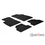 Original Gledring Passform Fußmatten Gummimatten 4 Tlg.+Fixing - Opel Mokka 4X4 2012->2021 Mokka X